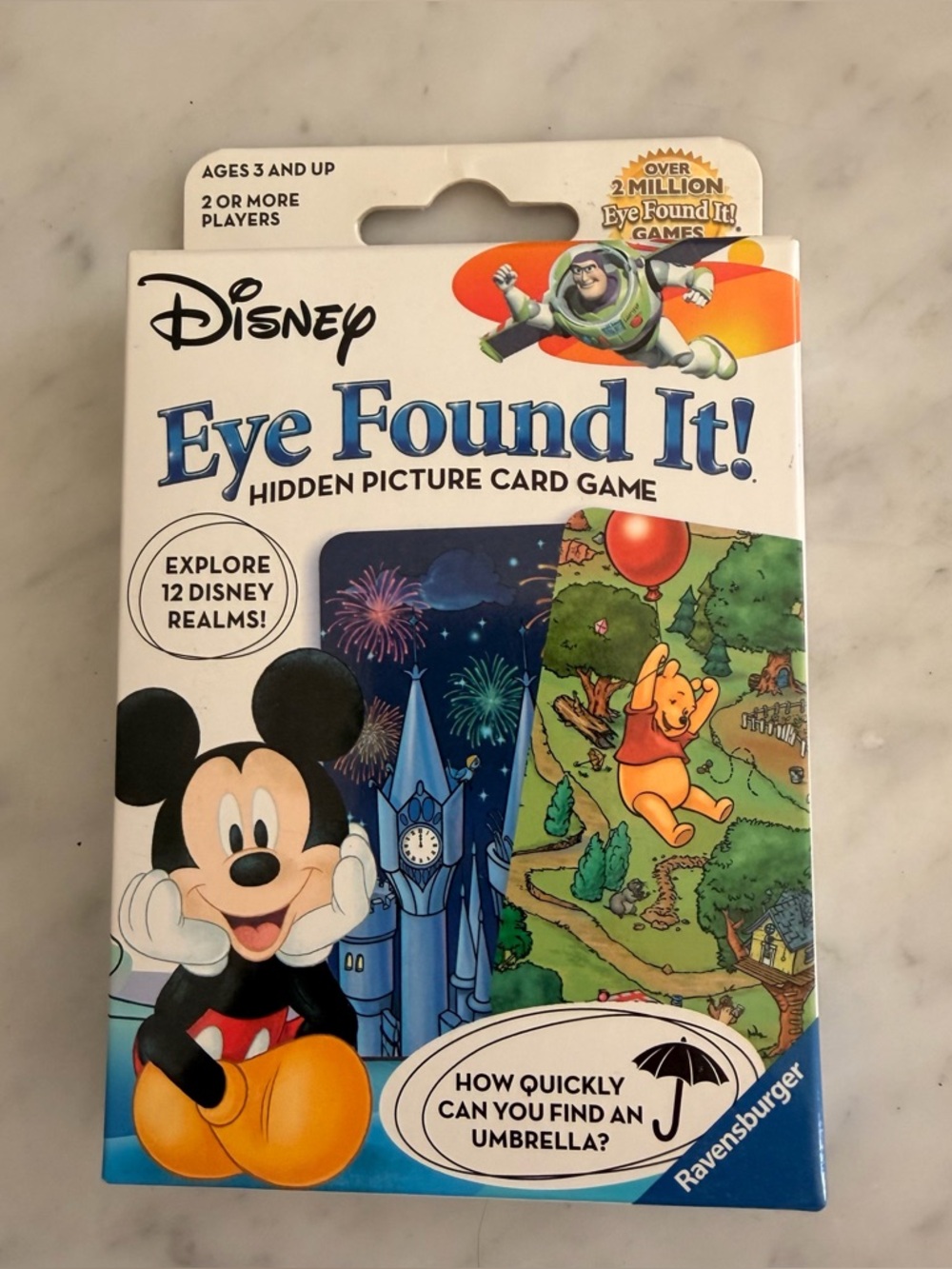 New. Never used. Disney Eye Found It! Hidden Picture Card Game age 3+